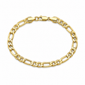 Figaro Bracelet (Gold 14K) - 5 mm