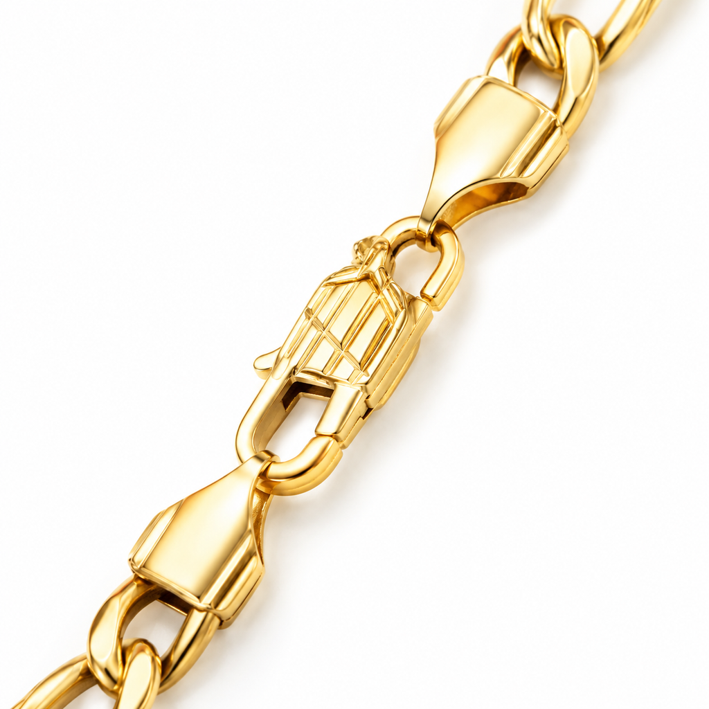 Figaro Bracelet (Gold 14K) - 5 mm