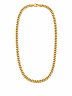 Cuban Link Chain (Gold 14K) - 5 mm