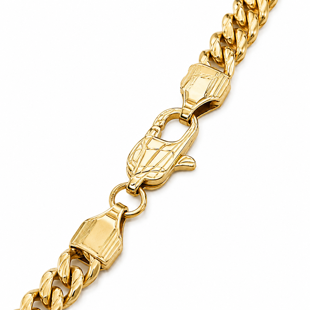 Cuban Link Chain (Gold 14K) - 5 mm