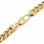 Cuban Link Chain (Gold 14K) - 10 mm