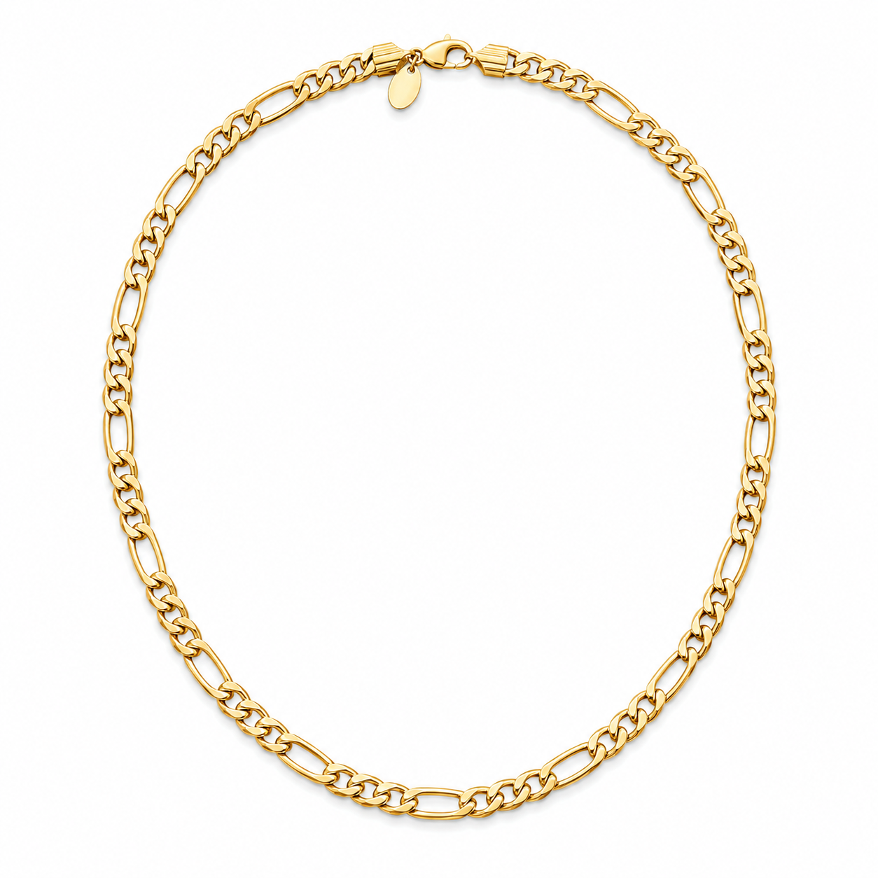 Figaro Chain (Gold 14K) - 5 mm