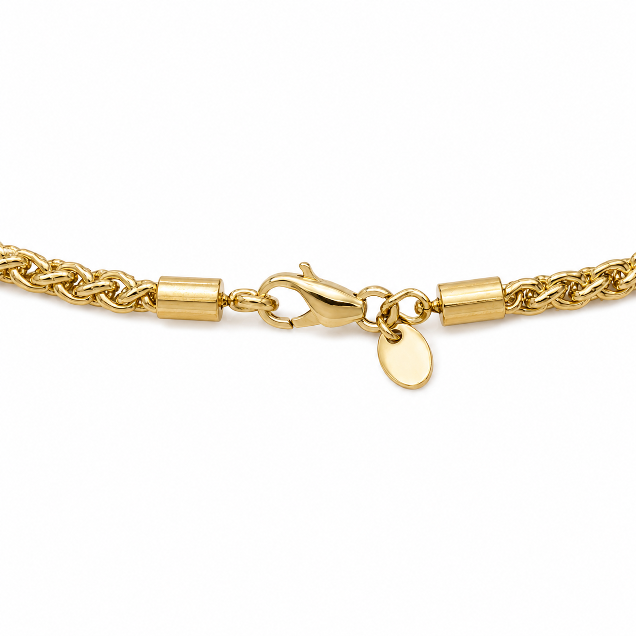 Wheat Chain (Gold 14K) - 4 mm