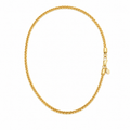 Wheat Chain (Gold 14K) - 4 mm