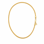 Wheat Chain (Gold 14K) - 4 mm