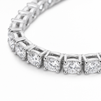 Tennis Bracelet (Silver) Rhodium - 5 mm