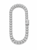 Tennis Bracelet (Silver) Rhodium - 5 mm