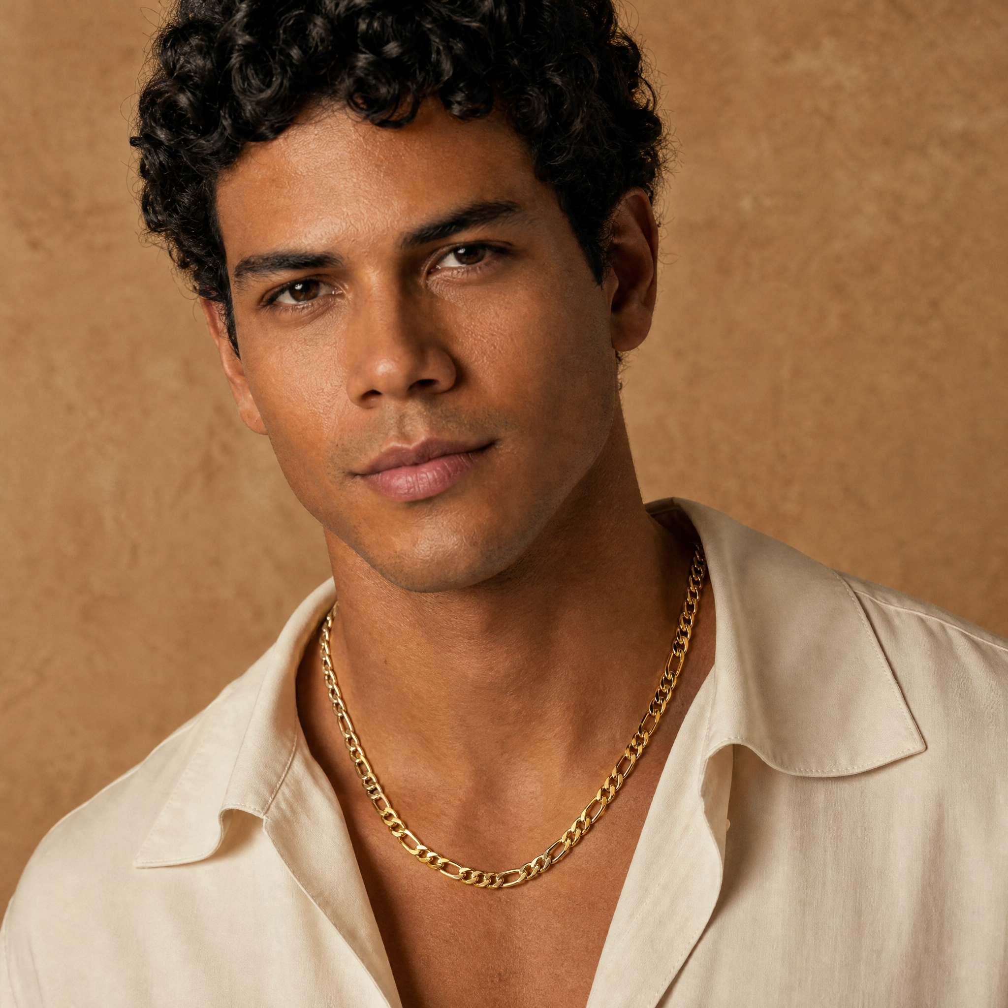 Figaro Chain (Gold 14K) - 5 mm